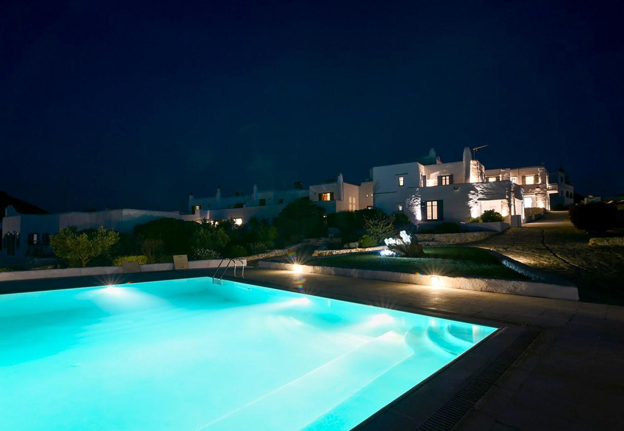 Amelie Villa With Pool And Amazing Sea Views, Paros Marpissa Exterior photo