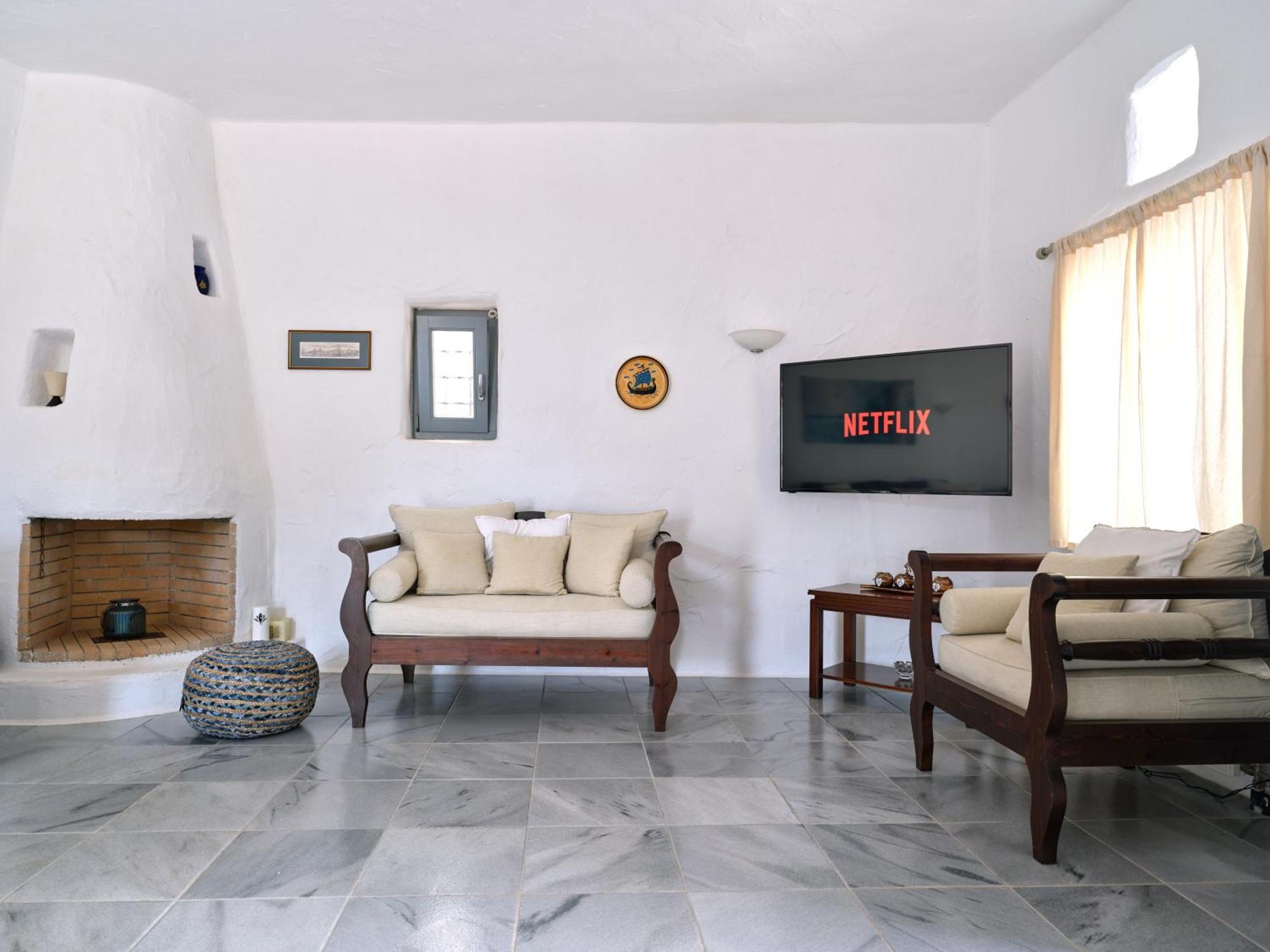 Amelie Villa With Pool And Amazing Sea Views, Paros Marpissa Exterior photo